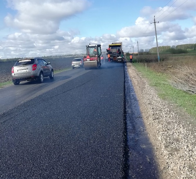 В Городском округе Подольск начался ремонт региональных дорог
