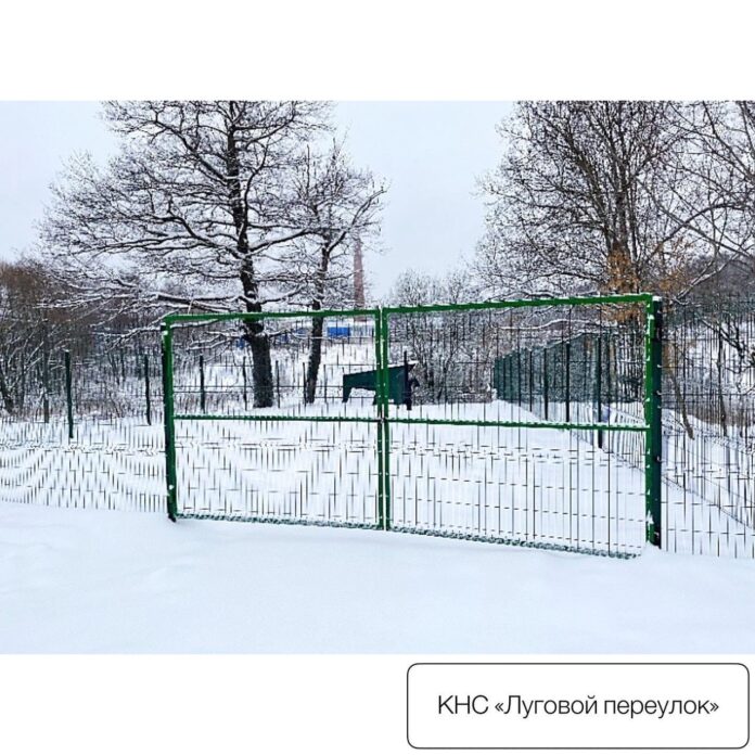 На КНС «Луговой переулок» микрорайона Климовск завершено благоустройство