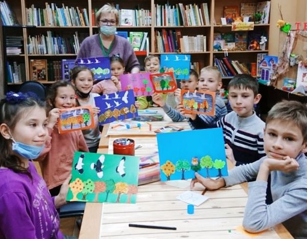 Мастер-класс «Осенние фантазии» прошел в ЦДБ