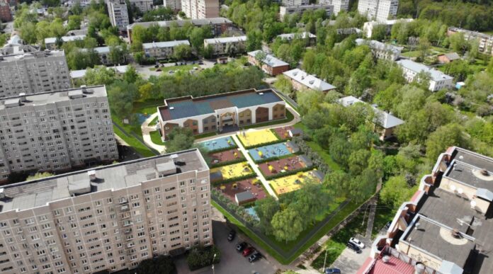 На улице Школьной в микрорайоне Климовск построят детский сад на 240 мест