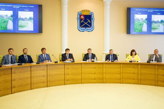 Прошло аппаратное совещание главы муниципалитета