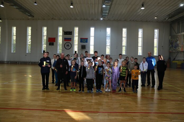 Акция «Засветись спортсмен» прошла в одной из спортшкол городского округа Подольск