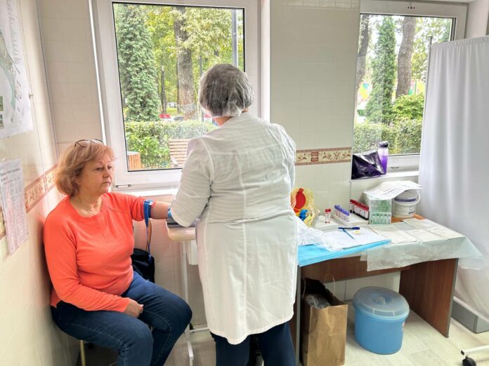 В Подольске более трехсот человек прошли диспансеризацию по программе «Проверь своё здоровье в парке»