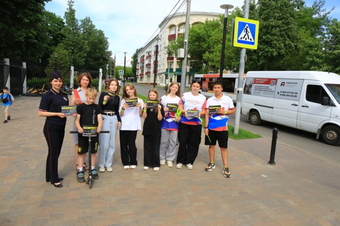 В Подольске сотрудники Госавтоинспекции провели профилактическую  акцию «Пропусти пешехода»