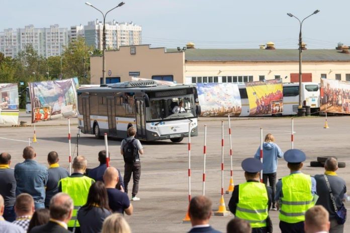 Торжественне открытие ежегодного конкурса профессионального мастерства «Лучший водитель АО «Мострансавто»-2021»