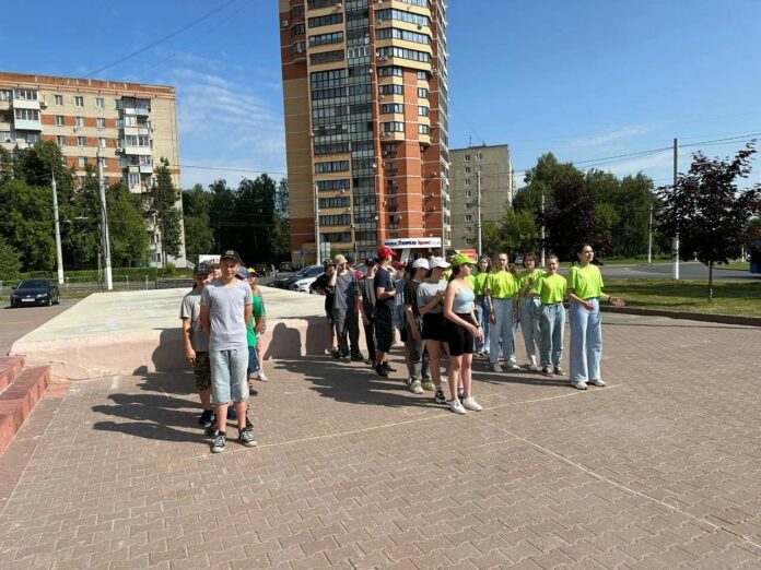 В Г.о. Подольск провели спортивную эстафету для школьников