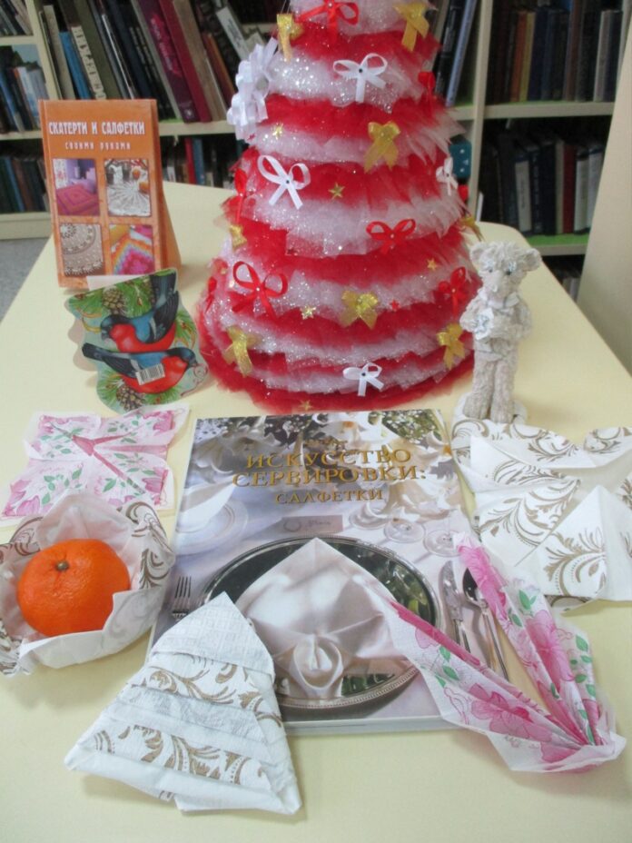 Занятие на тему «искусство сервировки» прошло в подольской библиотеке №5