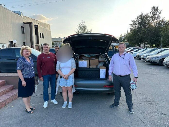 Партийцы подготовили и передали очередную гуманитарную помощь на фронт