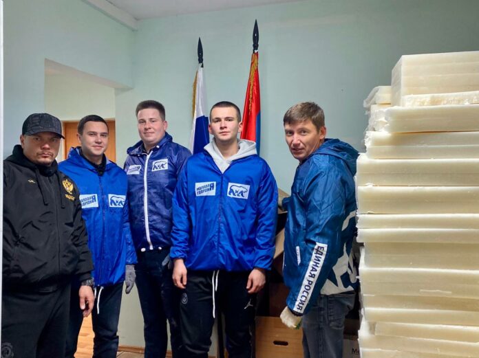 Подольск отправляет гуманитарную помощь бойцам с начала специальной военной операции