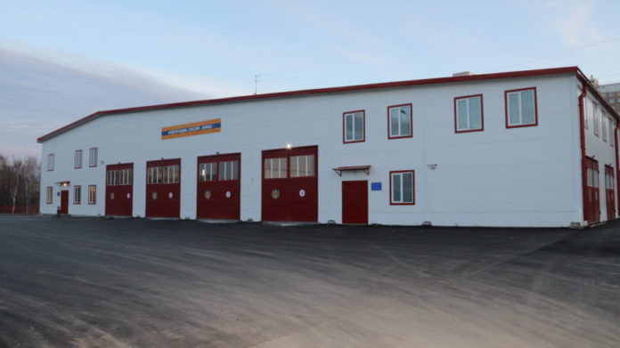 В Кузнечиках построили новое пожарное депо