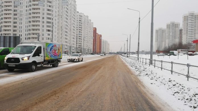 Прошла проверка зимнего содержания нового участка автодороги по улице 43-й Армии