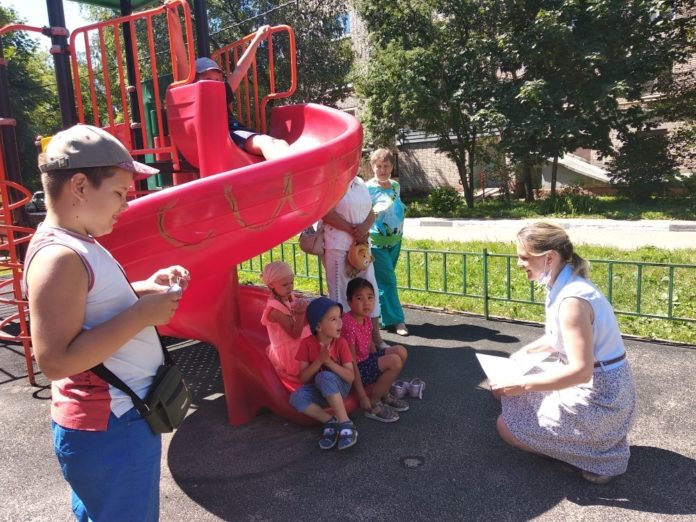 В библиотеке №27 прошла игровая программа «Великое чудо семья»