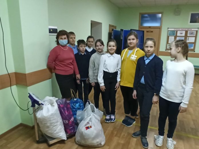 МСК-НТ отправил на переработку более 200 кг полезного вторсырья, собранного учащимися Подольска