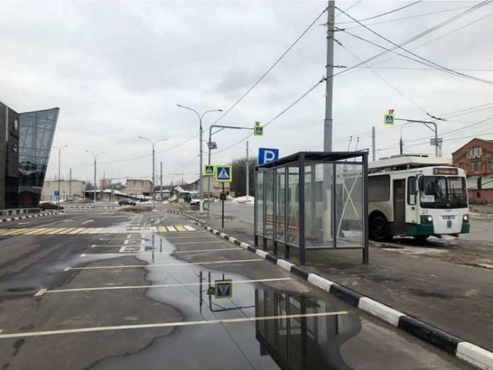 Новый остановочный пункт вблизи торгово-развлекательного комплекса «Кварц»