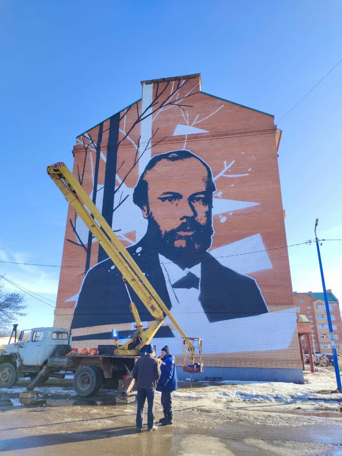 Художник-граффитист из Подольска участвует в проекте «Лица Подмосковья»