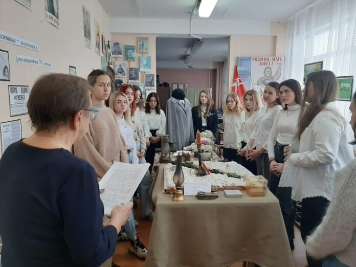 В колледже Московия (СП Львовское) провели памятное мероприятие для студентов в честь прорыва блокады...