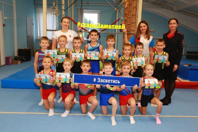 Будущие олимпийцы Подольска стали заметными участниками дорожного движения