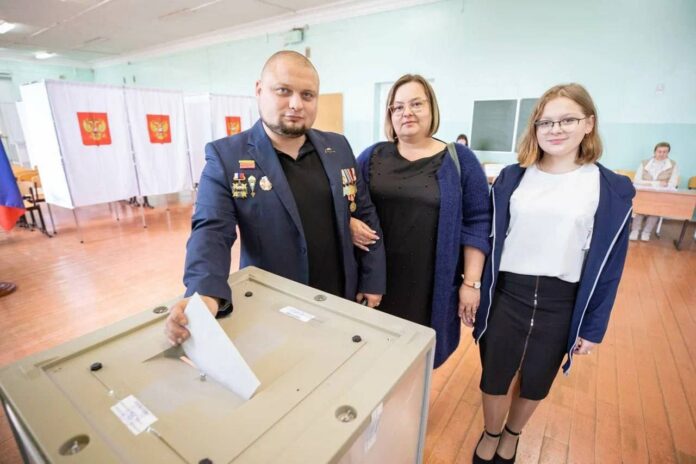 Герой спецоперации Тимур Башкин принял участие в выборах губернатора Московской области