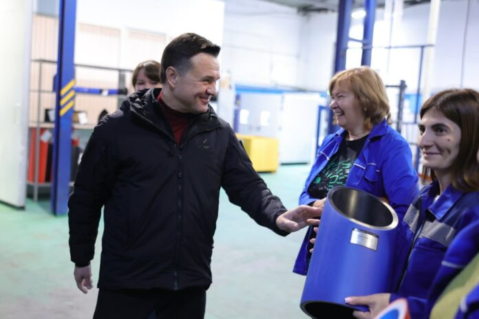 Губернатор Подмосковья сегодня приехал на Климовский трубный завод в Подольске