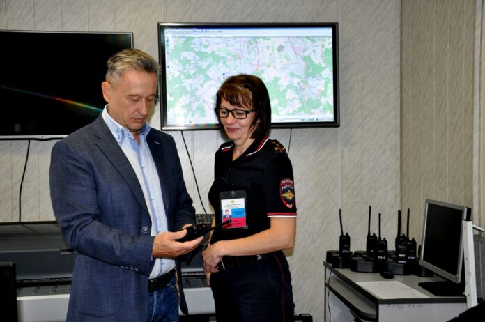 В Подольске председатель Общественного совета при УМВД проверил работу Дежурной части Управления