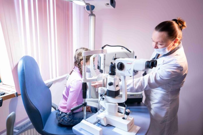 На улице Ульяновых в детской поликлинике  открылось офтальмологическое отделение