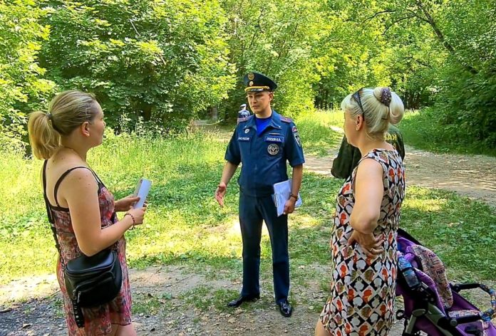 Профилактический рейд по местам массового отдыха граждан у воды прошел в Подольске