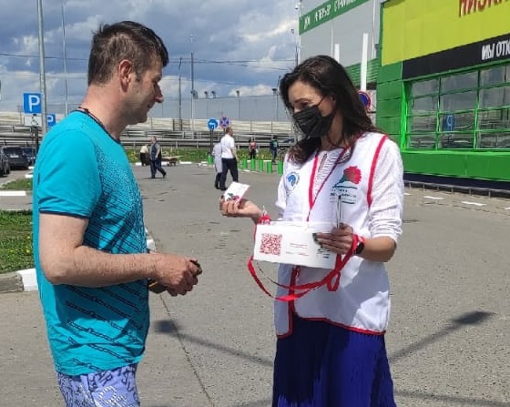 Всероссийская акция «Красная гвоздика» проходит в Большом Подольске