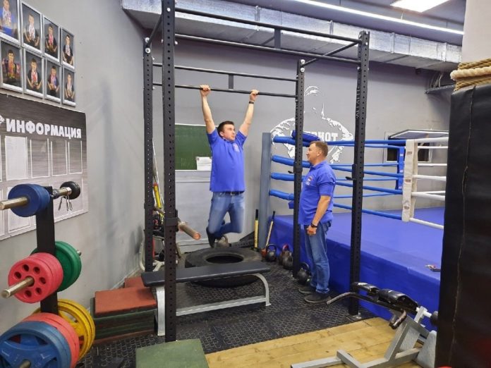 Депутат лично провел занятие по ОФП