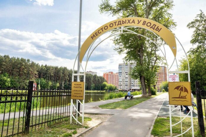 В Подольске оборудованы шесть мест отдыха у воды