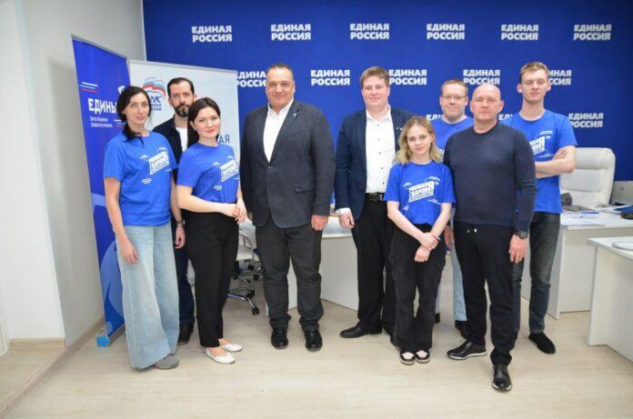 Молодогвардейцы провели день вместе с партийцами горокруга Подольск