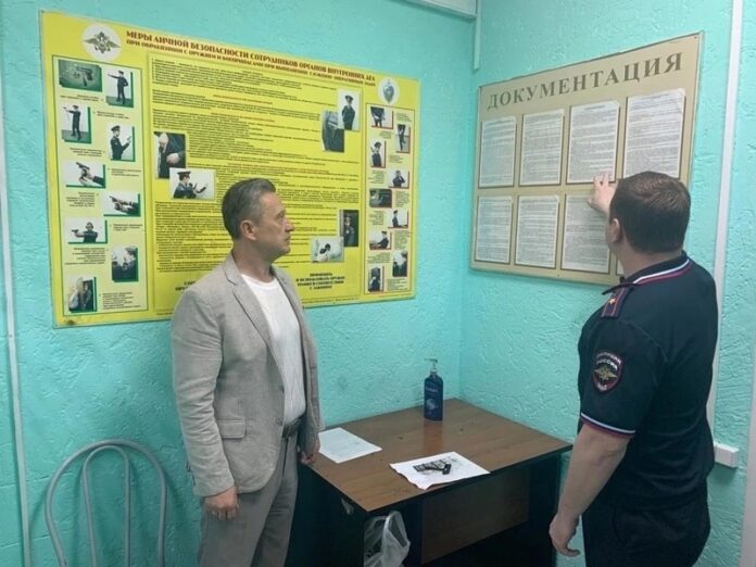 Председатель Общественного совета при УМВД России по г.о. Подольск посетил 2 отдел полиции