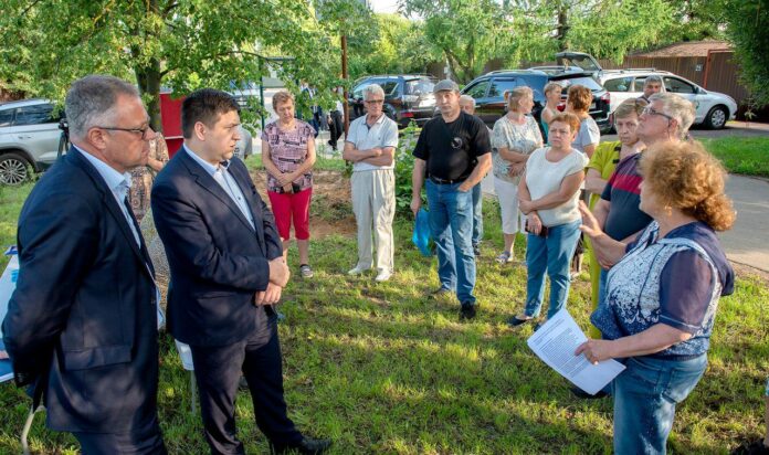 Выездная администрация г. о. Подольск встретилась с жителями Ордынцев