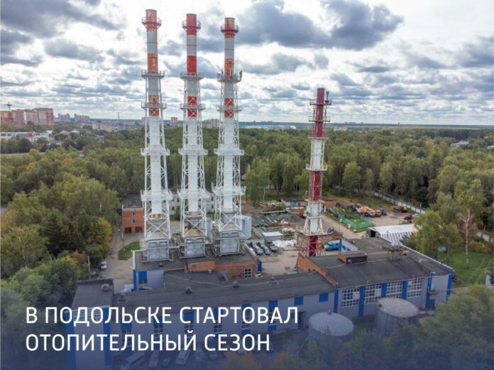 В Подольске начали включать отопление