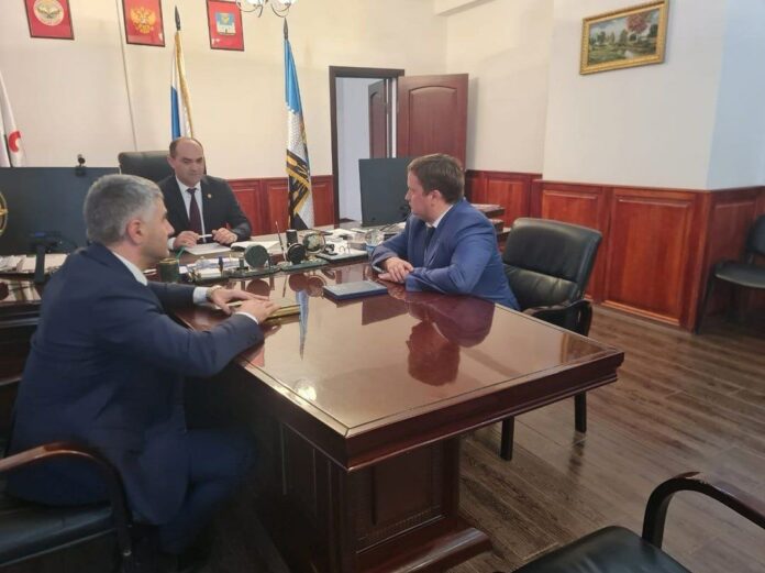 Депутат Совета депутатов горокруга Подольск встретился с главой города Карабулака Республики Ингушетия