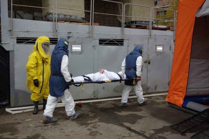 В Подольском НПО «ЛУЧ» прошли учения по устранению последствий ядерной аварии