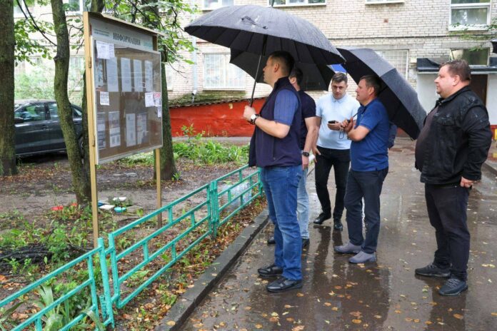 Обход в микрорайоне Кутузово совершил глава Подольска