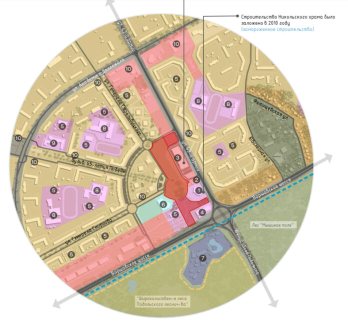 Общественные обсуждения архитектурно-планировочной концепции благоустройства пройдут в Подольске 17 августа