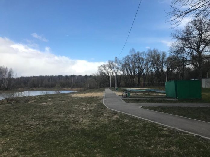 Около 20 кубометров мусора вывезли из Лаговского лесопарка в Подольске