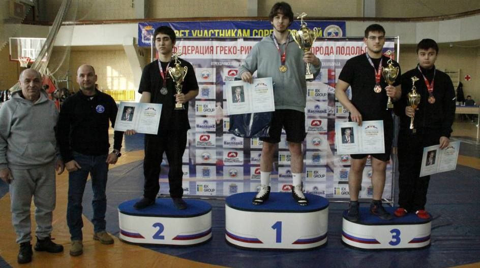 Всероссийские соревнования по греко-римской борьбе прошли в Подольске