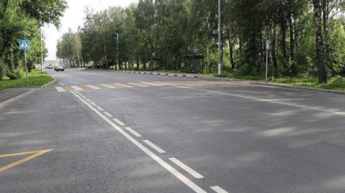 Ремонт улицы 43-й Армии в Подольске завершен