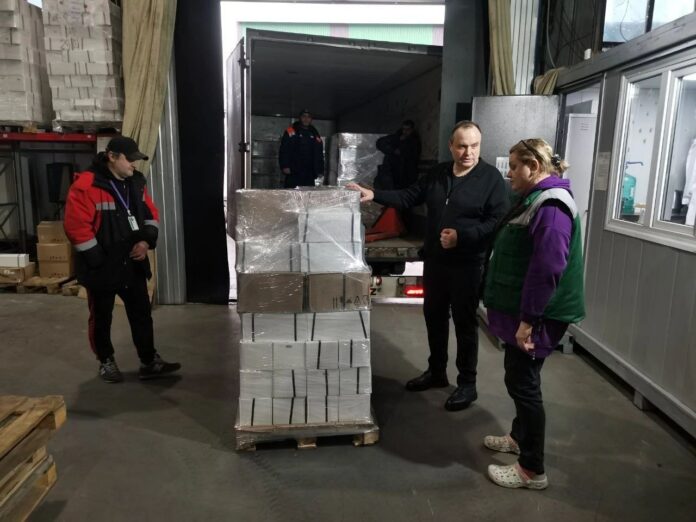 Очередная партия гуманитарной помощи отправлена на СВО из Подольска