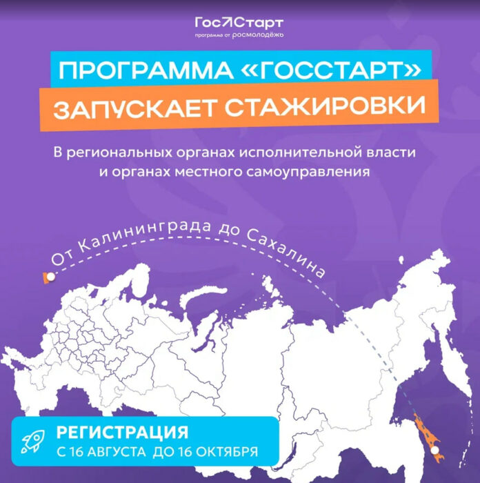 Молодежь г. о. Подольск может принять участие в федеральном проекте «ГосСтарт» 