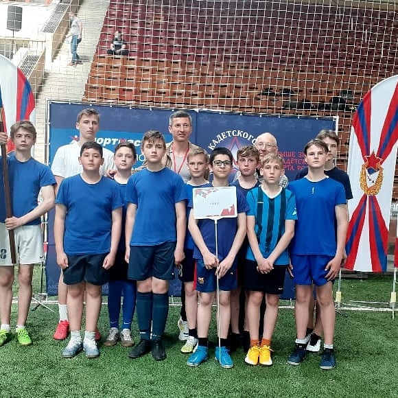 В открытии I-го спортивного фестиваля имени генералиссимуса А.В. Суворова приняли участие школьники из Подольска