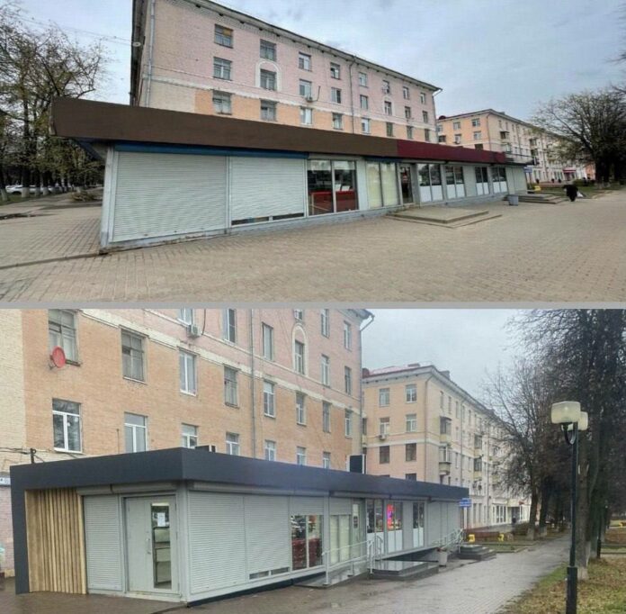 В Подольске методично приводят в порядок торговые объекты 