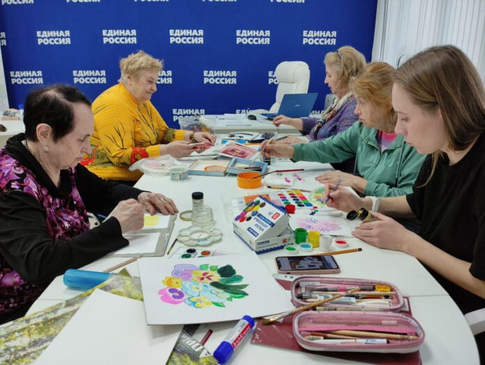 В Подольске проходят творческие мастер-классы для членов первичной организации отделения ВОИ