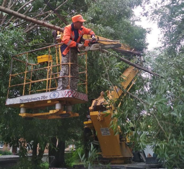 В Большом Подольске справились с последствиями непогоды