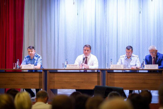 Отчётное собрание состоялось для жителей микрорайона Зеленовский