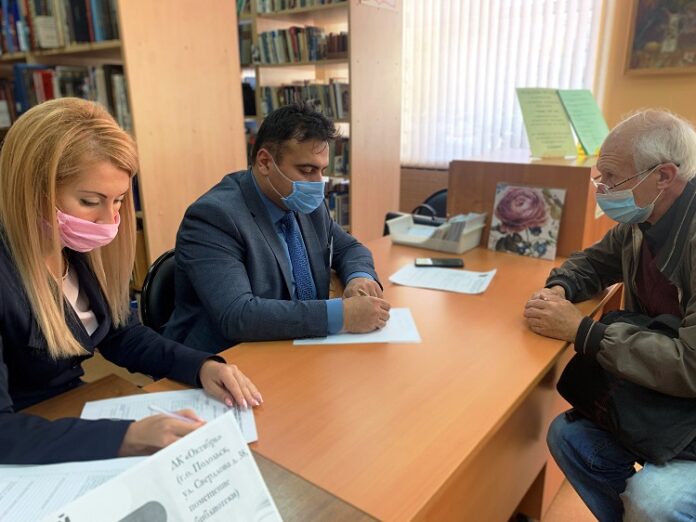 В связи с проведением «Правового марафона для пенсионеров» состоялся прием граждан