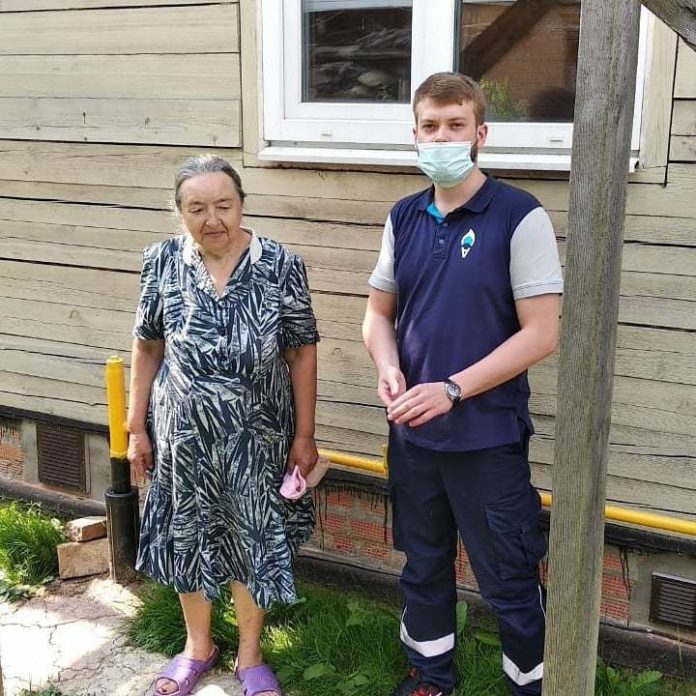 В деревне Сергеевке подключили к газу дом по программе социальной газификации