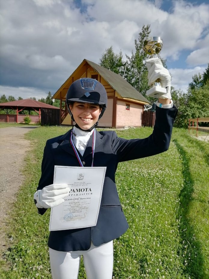 Жительница Подольска стала абсолютной чемпионкой Московской области по выездке